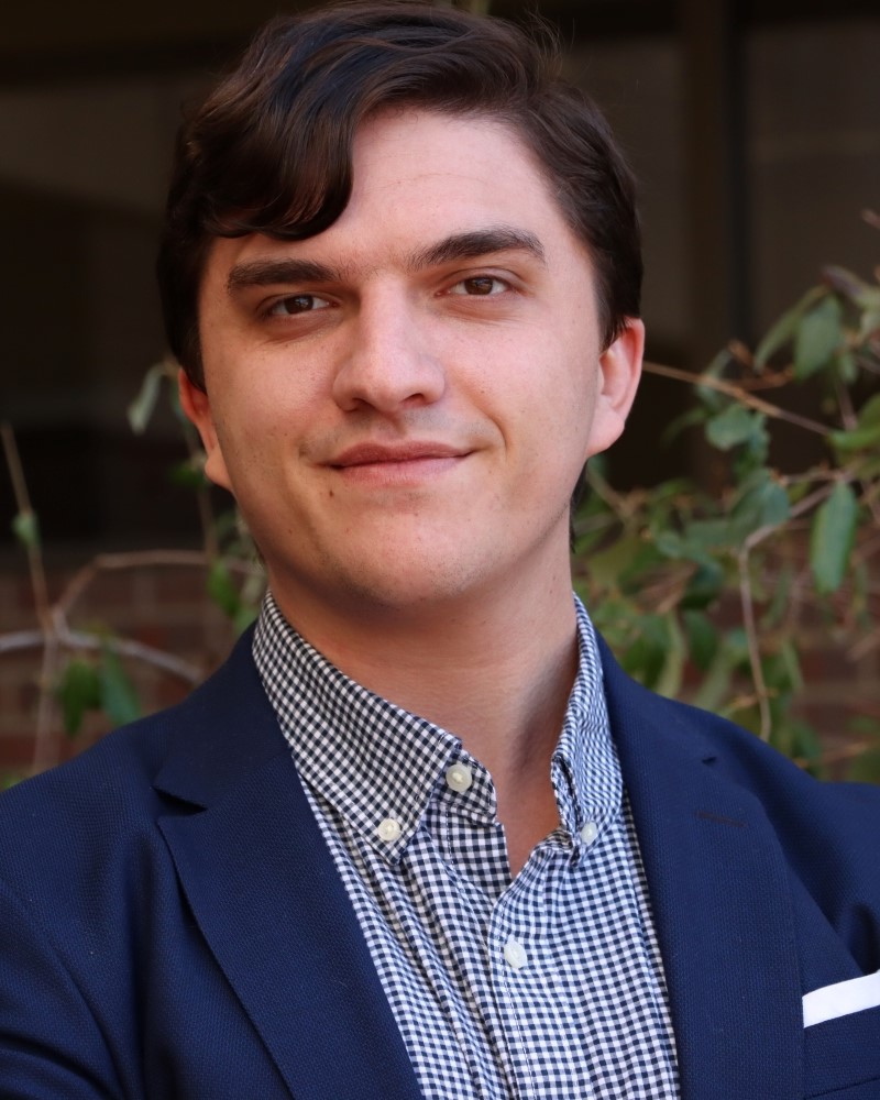 Nicholas von Tscharner smiling 