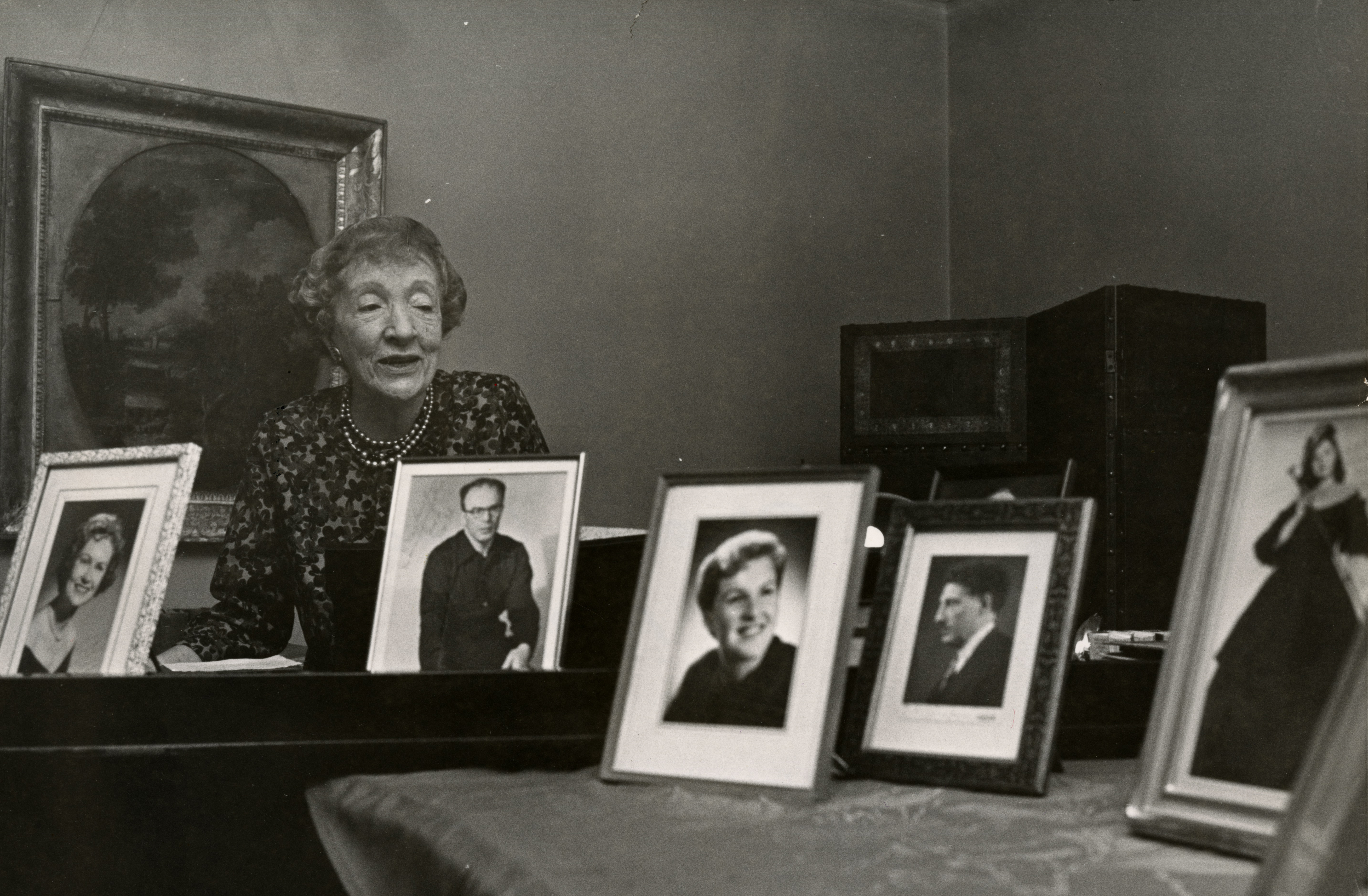 Lamont School of Music founder Florence Hinman.
