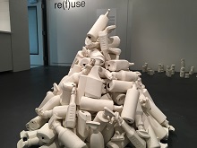 Refuse art installation