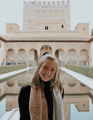 Student Annie Phillips