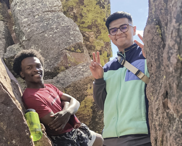 James Artis (left) and Isaac Vargas (right)
