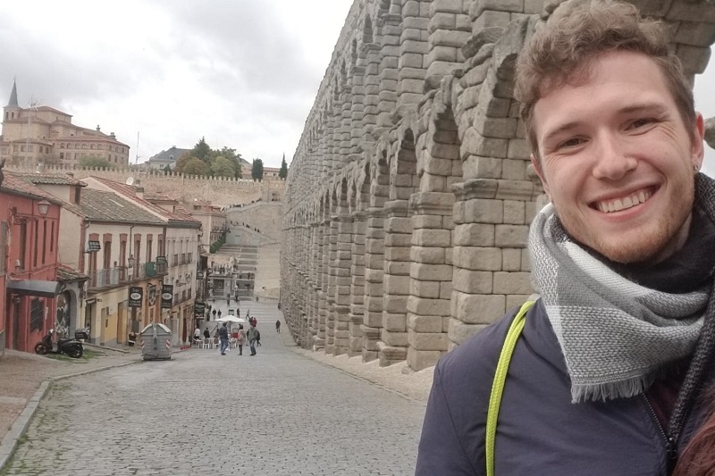 Austin Ritzel in Spain