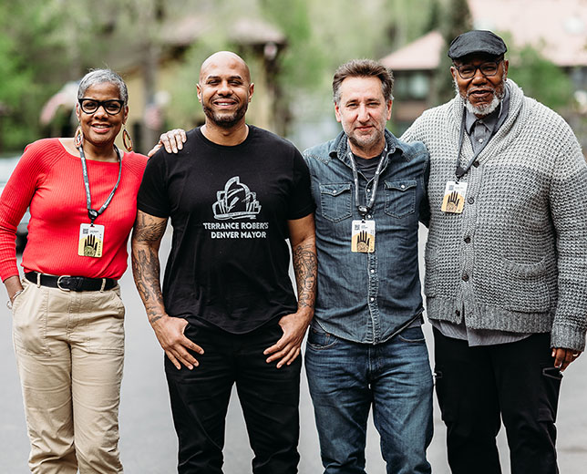 The Holly film team