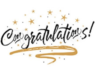 Congratulations graphic