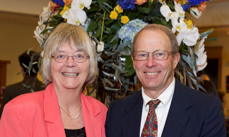 Steve Johnson and wife