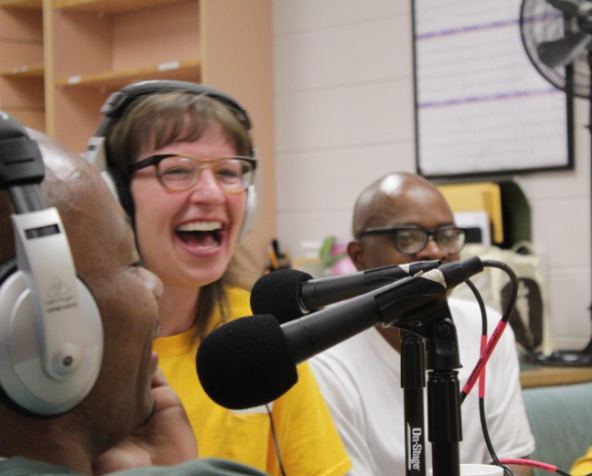Photo of With(in) Podcast hosts