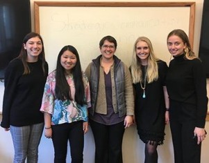 Jane Zunamon, Olivia Hyde, Dana Coelho (Metro DNA Director), Annika Galloway, Juliet Flynn