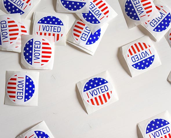 I voted stickers