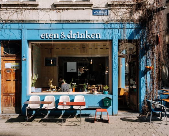 coffee shop exterior
