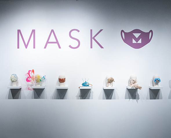 MASK exhibit wall