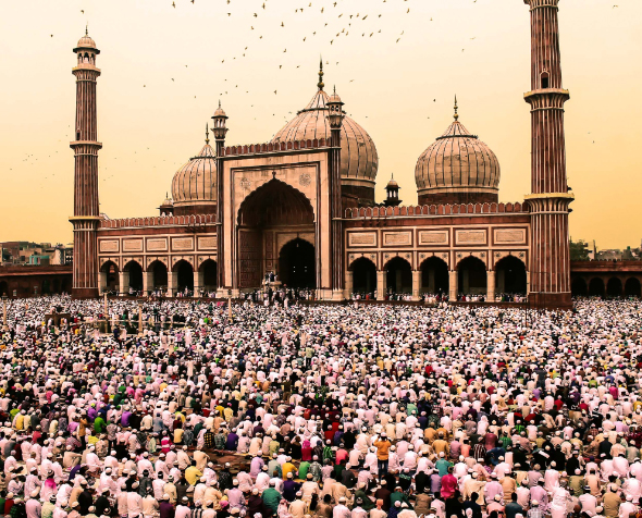 Jama Masjid temple in Delhi