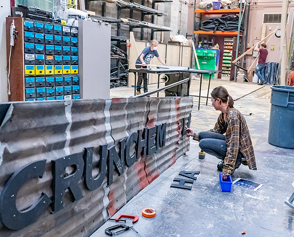 Theater Set Construction