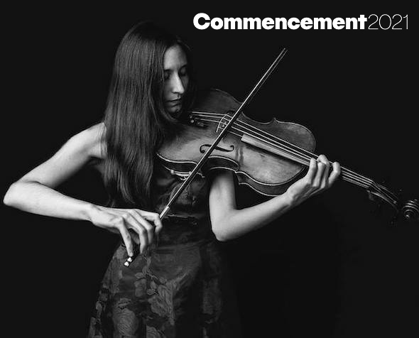 Christina Ebersohl playing viola