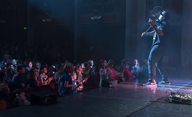violin concert performance