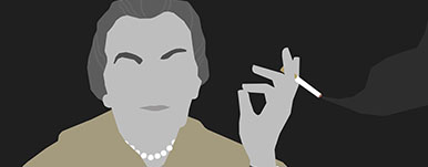 Illustration of Golda Meir