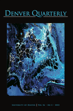 Denver Quarterly Issue 2 Cover