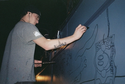 Jack Nathan painting