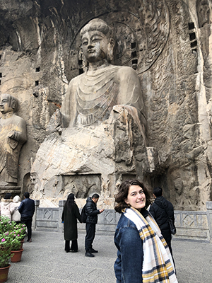 Kathleen Burns in Luoyang