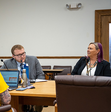 Matt Walter presents to the Denver City Council 