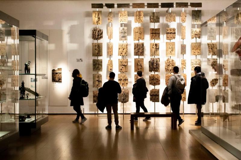 Benin Bronzes at the British Museum in London