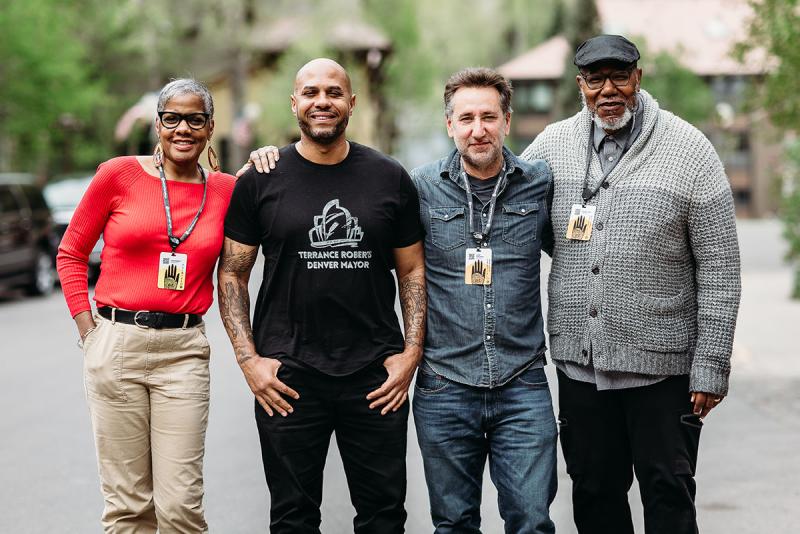 The Holly film team