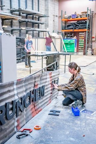 Theater Set Construction