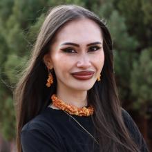 Kristina smiling