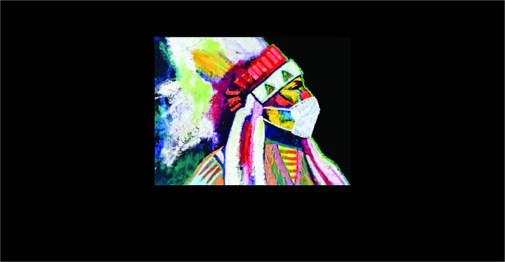Arapaho with Mask