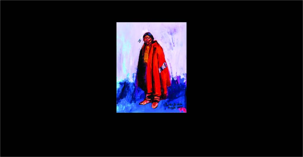 Arapaho Indian with Red Robe