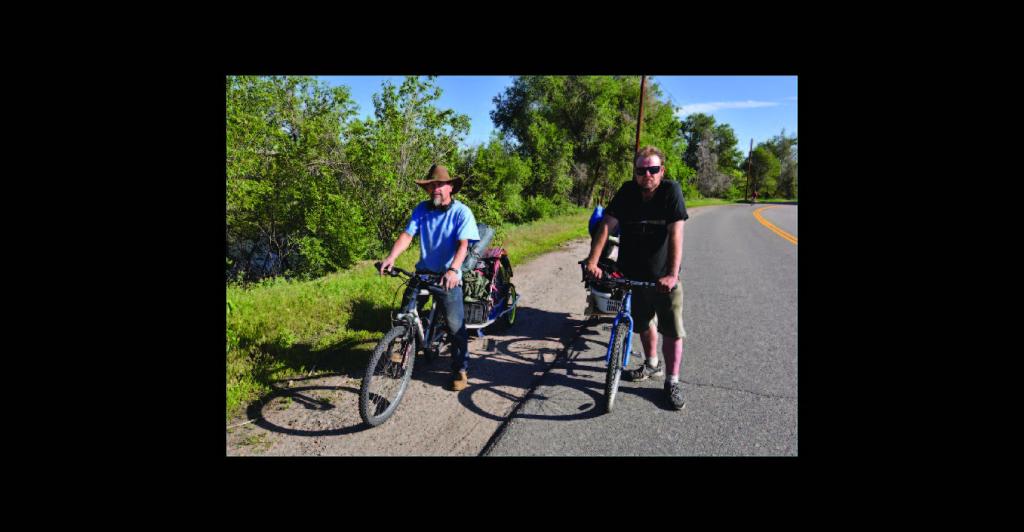 Men on bikes