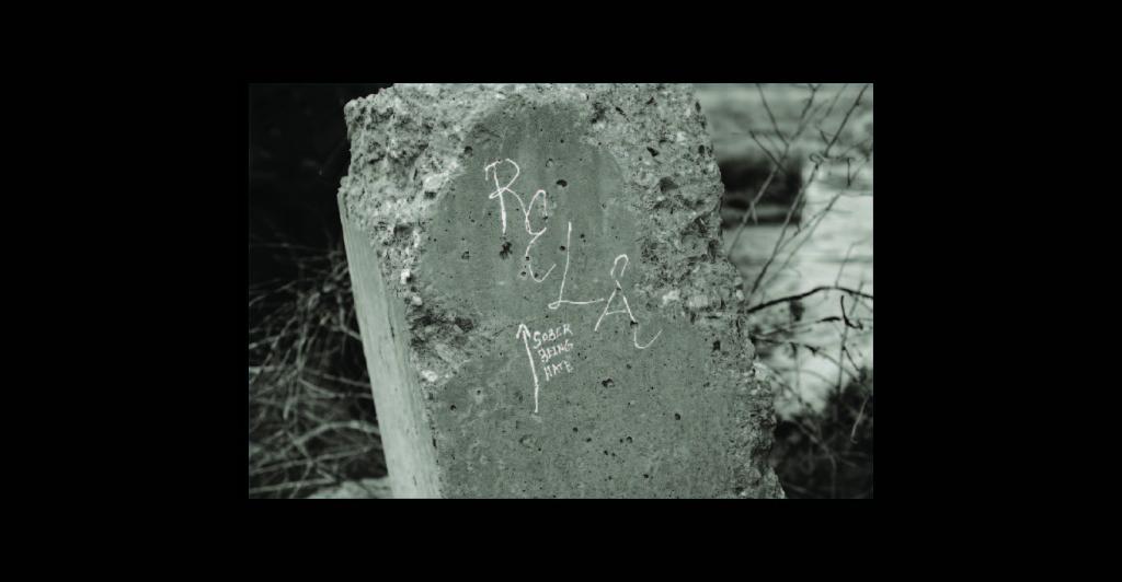 Writing on rock