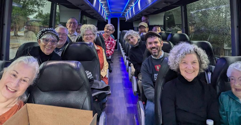 folks smiling