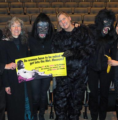 Gjertson and the Guerrilla Girls