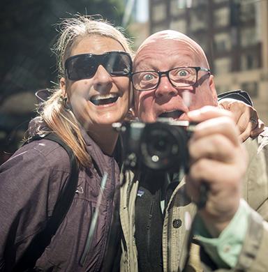 Sarah Gjertson and Roddy MacInnes