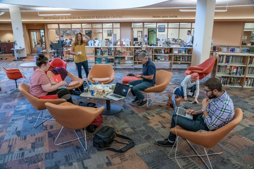 Students at migrahack