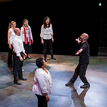 Theatre students from Daniels College of Business