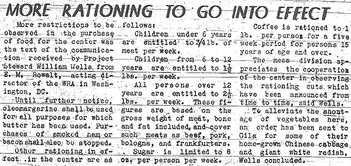 amache syrup newspaper